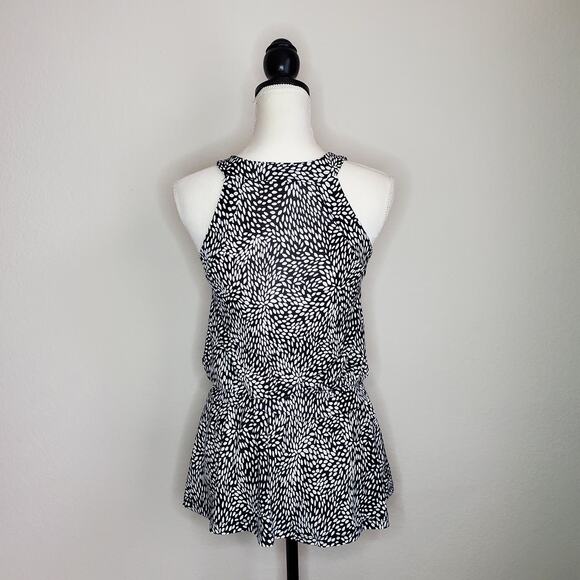 Robin K Black Peplum Top Small - Picture 3 of 6